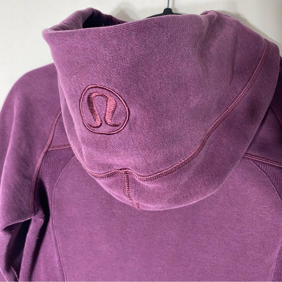Vintage Lululemon Athletica Purple Scuba Hoodie 4 - Picture 11 of 13